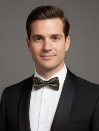 The Kaleidoscope Silk Bow Tie: A Symphony of Color view 2
