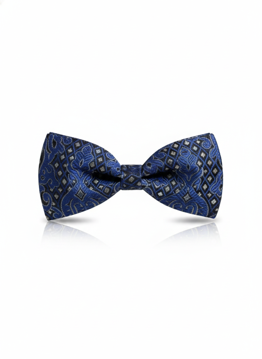 The Cobalt Shadow: A Study in Tonal Depth Bow Tie