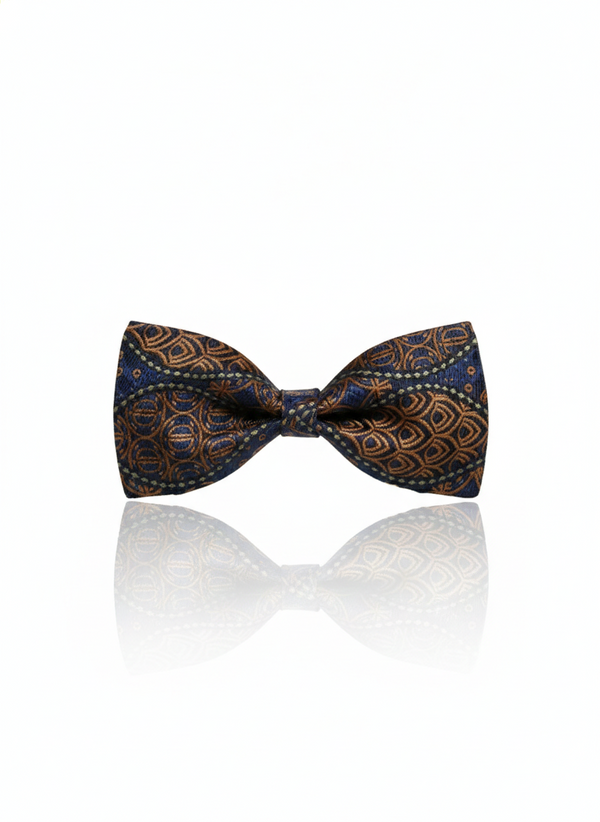 The Crimson Noir: Handcrafted Maroon & Dark Red Silk Bow Tie