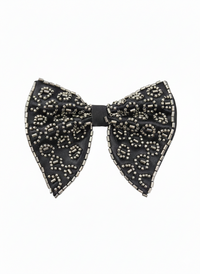 Men's Ornate Hand-Embroidered Beaded Bow Tie view 1