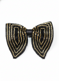 The Gilded Chevron Handcrafted Butterfly Bow Tie view 1