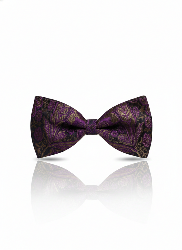 Elevate Your Look: The Classic Burgundy  Bow Tie