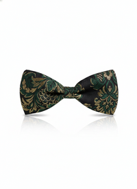 The Emerald & Ember Bow Tie: A Study in Sophistication view 1