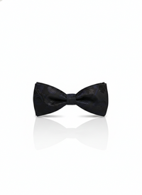 The Noir Essence: The Ultimate Classic Black Bow Tie view 1