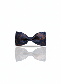 The "Pastel Punch" Pink & Blue Geometric Bow Tie view 1
