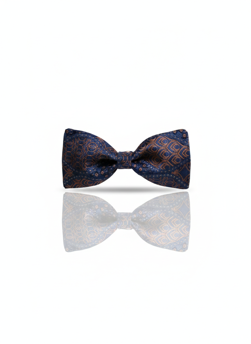 The "Pastel Punch" Pink & Blue Geometric Bow Tie