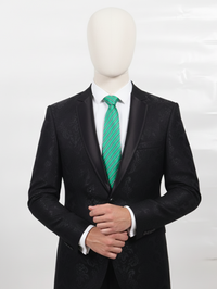 Seafoam Green Necktie – Soft Pastel Elegance view 3