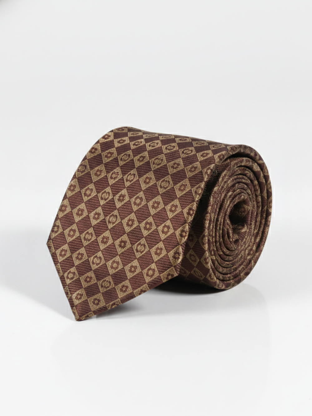 Red Art Silk Tie - Classic Elegant Finish